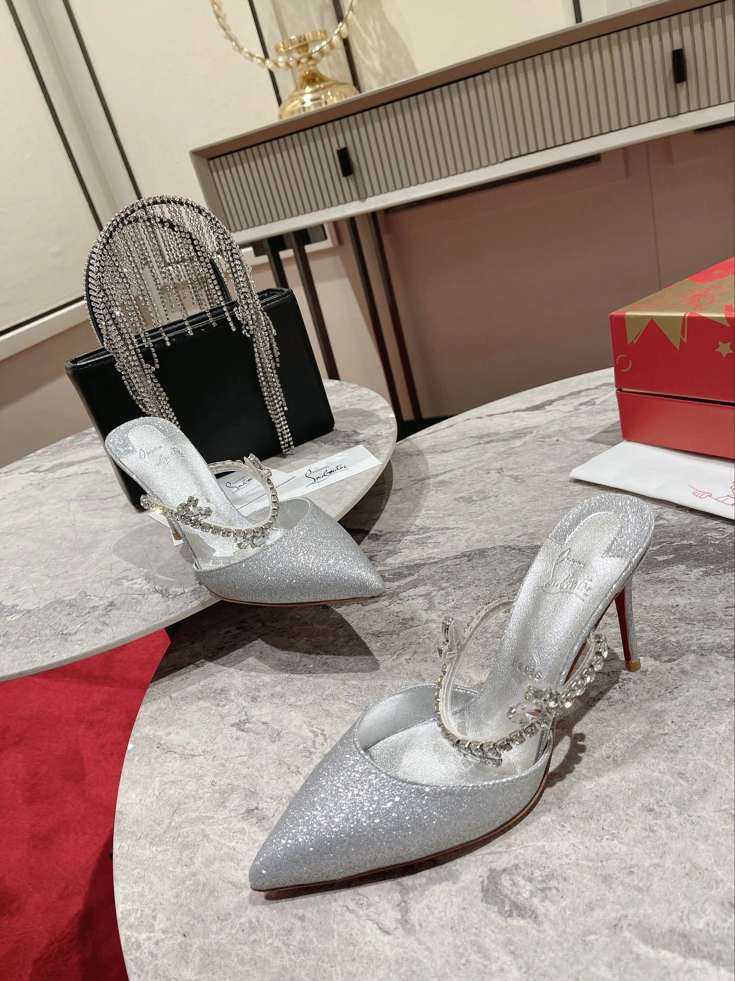 COCO--- 8ou2ou 3221311S211 Heel height：10CM、8.5CM、6.5CM（6.5CMCustom products are not returned or exchanged） item:D-X062E2037W